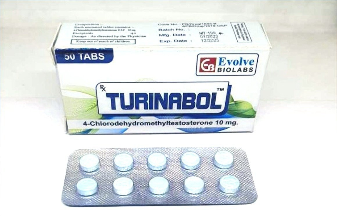 Turinabol – 10mg (50 tabs)